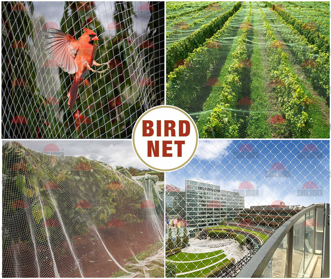 Anti Bird Net Manufacturer Mumbai, Pigeon Net, HDPE Bird Netting