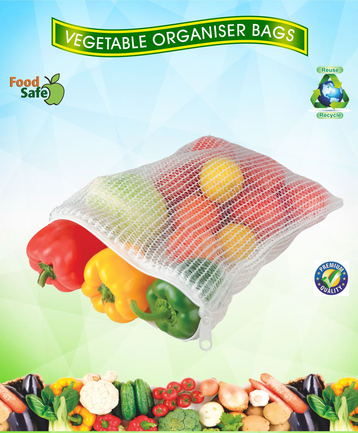 Vegetable Organizer Bags Shalimar